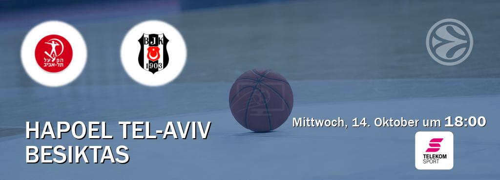 Das Spiel zwischen Hapoel Tel-Aviv und Besiktas wird am Mittwoch, 14. Oktober um 18:00, live vom Magenta Sport übertragen. Das Spiel zwischen Hapoel Tel-Aviv und Besiktas wird am Mittwoch, 14. Oktober um 18:00, live vom Magenta Sport übertragen.