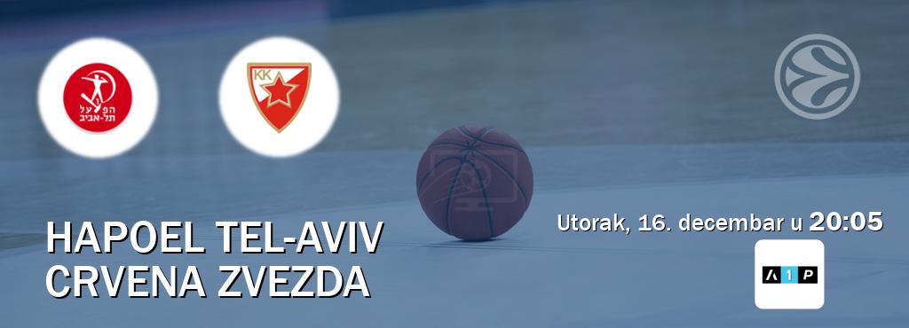 Izravni prijenos utakmice Hapoel Tel-Aviv i Crvena zvezda pratite uživo na Arena Premium 1 (utorak, 16. decembar u  20:05).