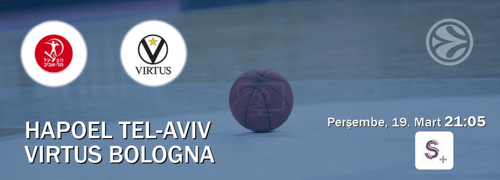 Karşılaşma Hapoel Tel-Aviv - Virtus Bologna S Sport +'den canlı yayınlanacak (Perşembe, 19. Mart  21:05).