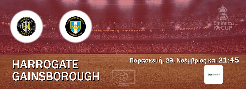 Παρακολουθήστ ζωντανά Harrogate - Gainsborough από το Cosmote Sport 8 (21:45).