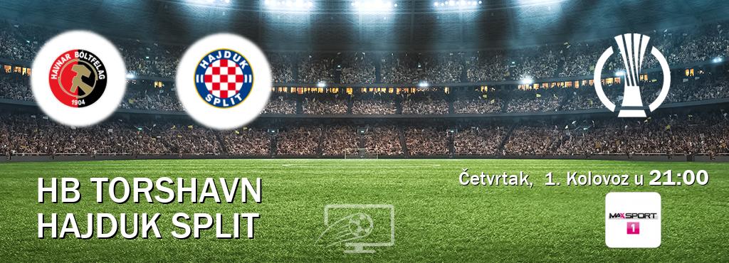 Izravni prijenos utakmice HB Torshavn i Hajduk Split pratite uživo na MAXSport1 (Četvrtak,  1. Kolovoz u  21:00).