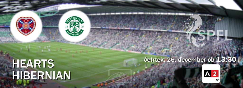 Ne zamudi prenosa tekme Hearts - Hibernian v živo na Arena Sport 2.