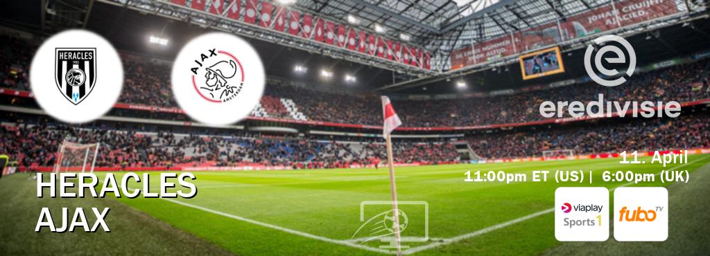You can watch game live between Heracles and Ajax on Viaplay Sports 1(UK) and fuboTV(US). You can watch game live between Heracles and Ajax on Viaplay Sports 1(UK) and fuboTV(US).