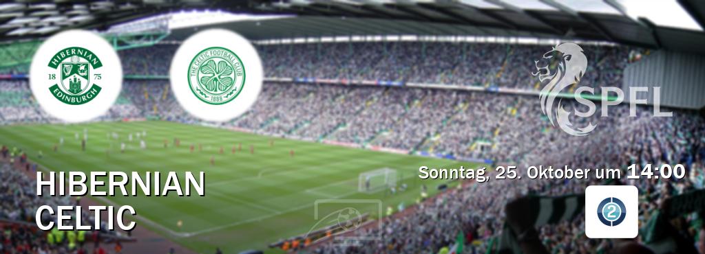 Das Spiel zwischen Hibernian und Celtic wird am Sonntag, 25. Oktober um  14:00, live vom Sportdigital FUSSBALL 2 übertragen.