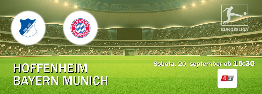 Prenos tekme med Hoffenheim in Bayern Munich v živo na Sport TV 2 (sobota, 20. september ob 15:30 uri). Prenos tekme med Hoffenheim in Bayern Munich v živo na Sport TV 2 (sobota, 20. september ob 15:30 uri).