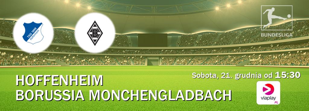 Gra między Hoffenheim i Borussia Monchengladbach transmisja na żywo w Viaplay Polska (sobota, 21. grudnia od  15:30).