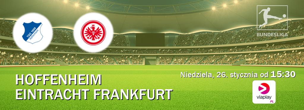 Gra między Hoffenheim i Eintracht Frankfurt transmisja na żywo w Viaplay Polska (niedziela, 26. stycznia od  15:30).