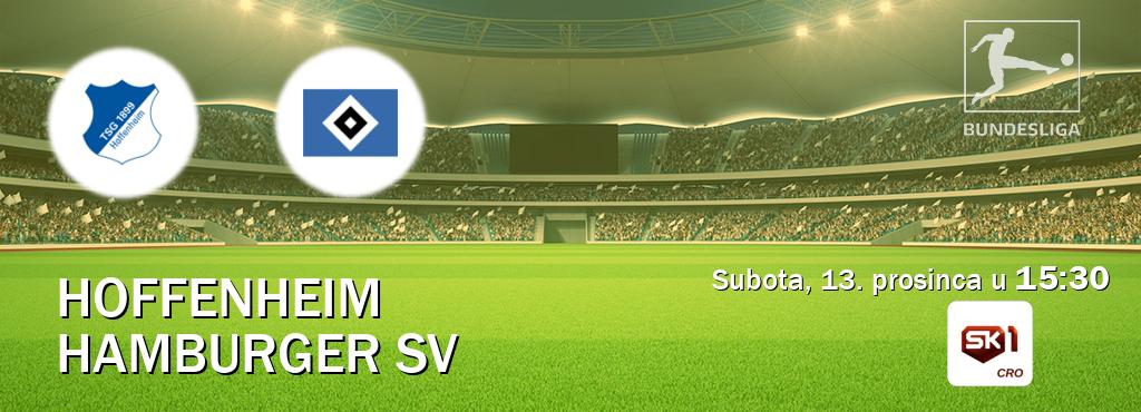 Izravni prijenos utakmice Hoffenheim i Hamburger SV pratite uživo na Sportklub 1 (subota, 13. prosinca u  15:30).