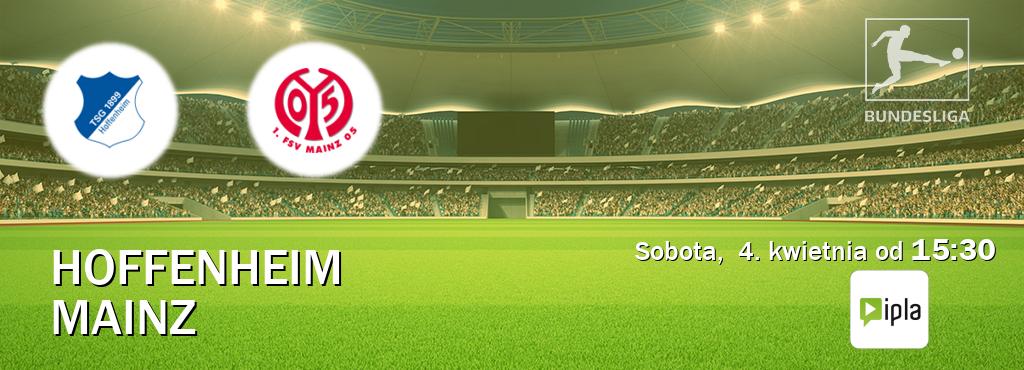 Gra między Hoffenheim i Mainz transmisja na żywo w IPLA (sobota,  4. kwietnia od  15:30).