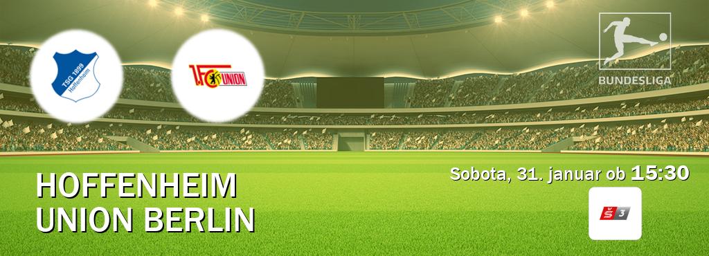Hoffenheim in Union Berlin v živo na Sport TV 3. Prenos tekme bo v sobota, 31. januar ob 15:30 Hoffenheim in Union Berlin v živo na Sport TV 3. Prenos tekme bo v sobota, 31. januar ob 15:30