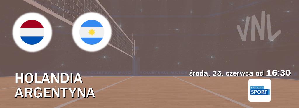 Gra między Holandia i Argentyna transmisja na żywo w Polsat Sport (środa, 25. czerwca od 16:30). Gra między Holandia i Argentyna transmisja na żywo w Polsat Sport (środa, 25. czerwca od 16:30).