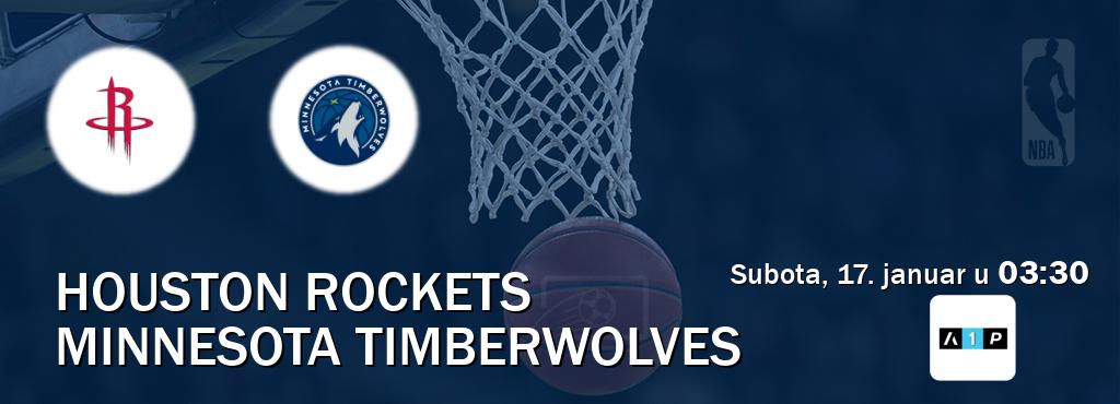 Izravni prijenos utakmice Houston Rockets i Minnesota Timberwolves pratite uživo na Arena Premium 1 (subota, 17. januar u  03:30).