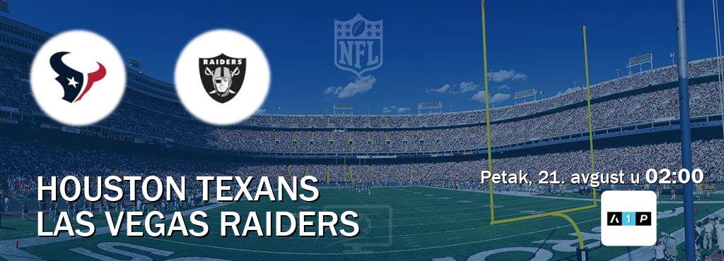 Izravni prijenos utakmice Houston Texans i Las Vegas Raiders pratite uživo na Arena Premium 1 (petak, 21. avgust u  02:00).