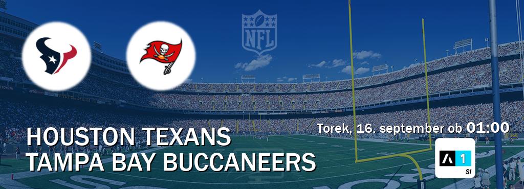 Prenos tekme med Houston Texans in Tampa Bay Buccaneers v živo na Arena Sport 1 (torek, 16. september ob 01:00 uri). Prenos tekme med Houston Texans in Tampa Bay Buccaneers v živo na Arena Sport 1 (torek, 16. september ob 01:00 uri).