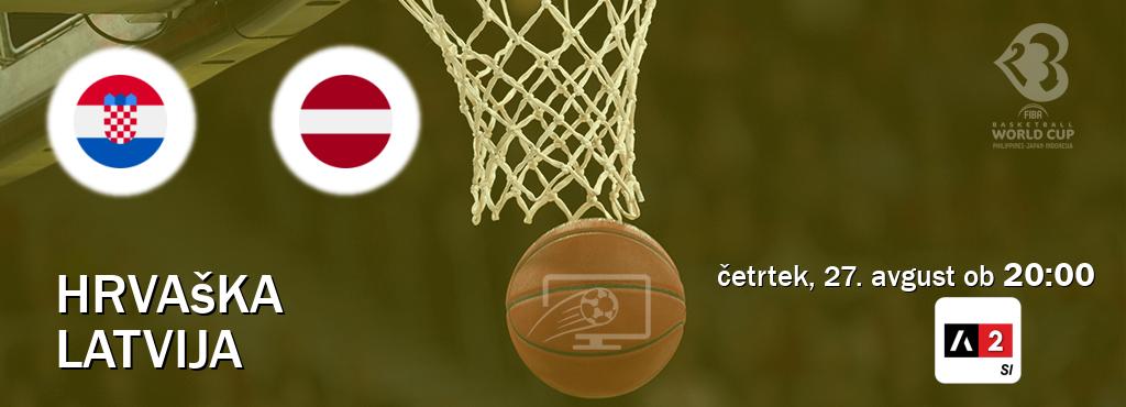 Hrvaška in Latvija v živo na Arena Sport 2. Prenos tekme bo v četrtek, 27. avgust ob  20:00