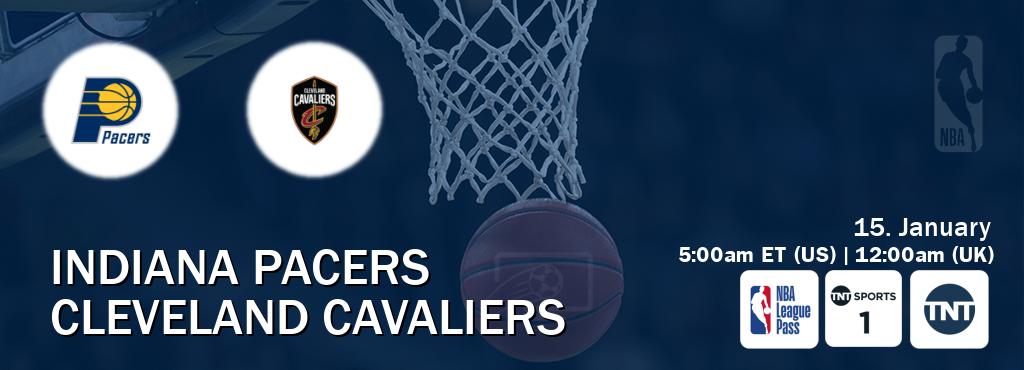 You can watch game live between Indiana Pacers and Cleveland Cavaliers on NBA League Pass, TNT Sports 1(UK), TNT(US).