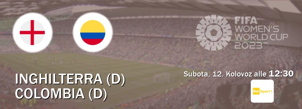 Il match Inghilterra (D) - Colombia (D) sarà trasmesso in diretta TV su Rai Sport (ore 12:30)
