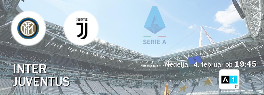 Inter in Juventus v živo na Arena Sport 1. Prenos tekme bo v nedelja,  4. februar ob  19:45