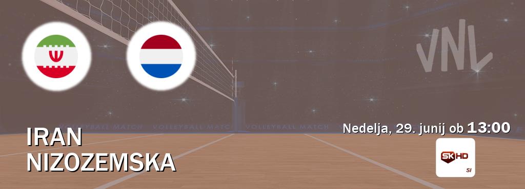 Iran in Nizozemska v živo na Sportklub HD. Prenos tekme bo v nedelja, 29. junij ob  13:00