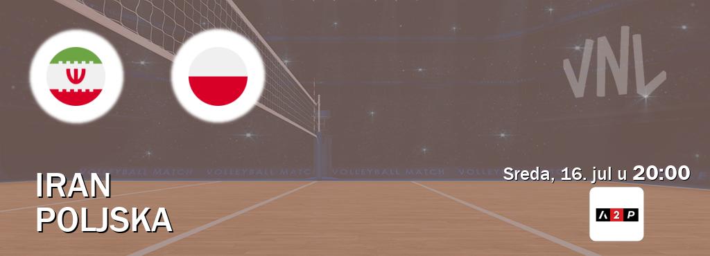 Izravni prijenos utakmice Iran i Poljska pratite uživo na Arena Premium 2 (sreda, 16. jul u 20:00). Izravni prijenos utakmice Iran i Poljska pratite uživo na Arena Premium 2 (sreda, 16. jul u 20:00).