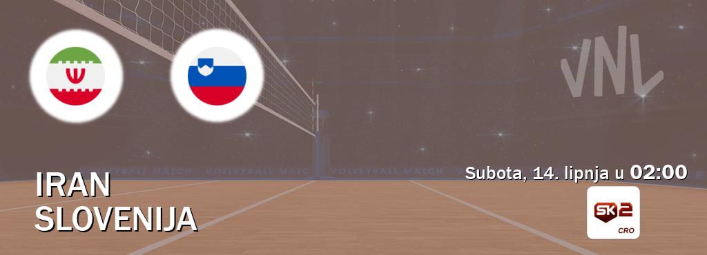 Izravni prijenos utakmice Iran i Slovenija pratite uživo na Sportklub 2 (subota, 14. lipnja u  02:00).
