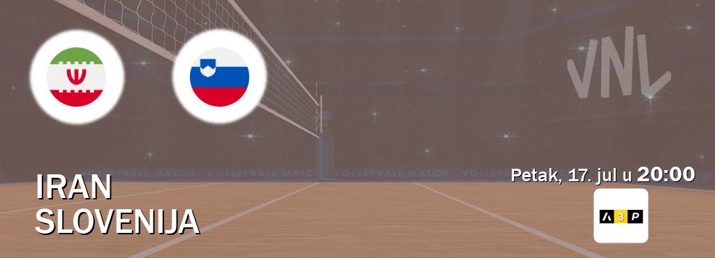 Izravni prijenos utakmice Iran i Slovenija pratite uživo na Arena Premium 3 (petak, 17. jul u  20:00).