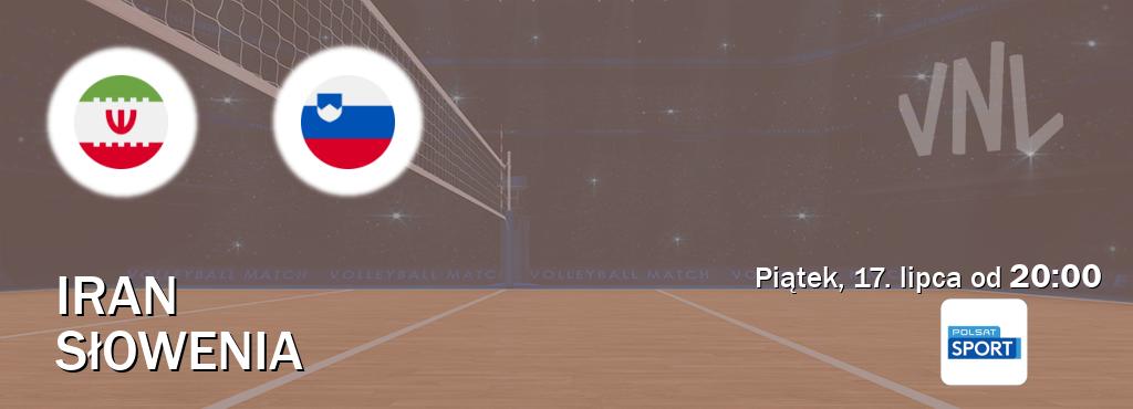 Gra między Iran i Słowenia transmisja na żywo w Polsat Sport (piątek, 17. lipca od  20:00).