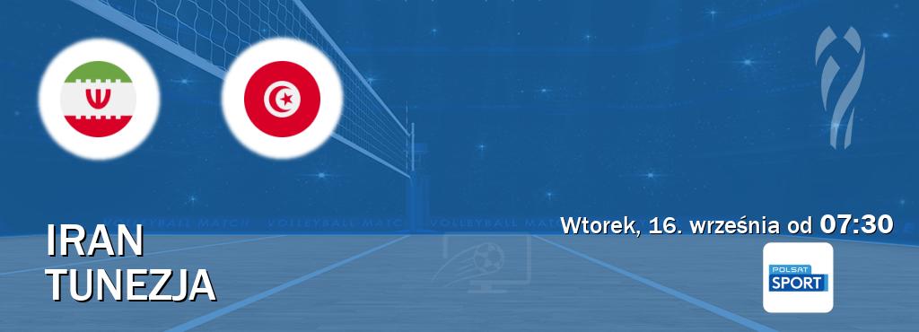 Gra między Iran i Tunezja transmisja na żywo w Polsat Sport (wtorek, 16. września od 07:30). Gra między Iran i Tunezja transmisja na żywo w Polsat Sport (wtorek, 16. września od 07:30).