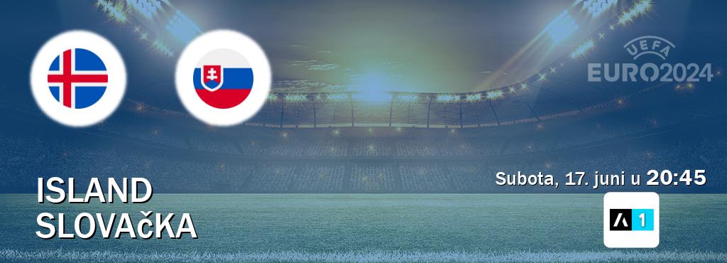 Izravni prijenos utakmice Island i Slovačka pratite uživo na Arena Sport 1 (subota, 17. juni u  20:45).
