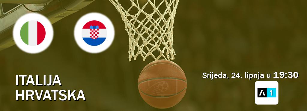 Izravni prijenos utakmice Italija i Hrvatska pratite uživo na Arena Sport 1 (srijeda, 24. lipnja u  19:30).