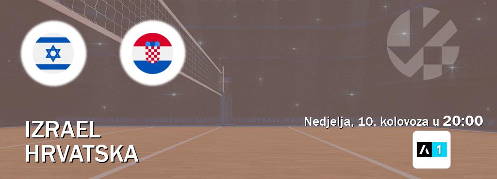 Izravni prijenos utakmice Izrael i Hrvatska pratite uživo na Arena Sport 1 (nedjelja, 10. kolovoza u 20:00). Izravni prijenos utakmice Izrael i Hrvatska pratite uživo na Arena Sport 1 (nedjelja, 10. kolovoza u 20:00).