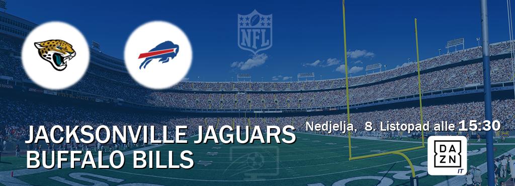 Il match Jacksonville Jaguars - Buffalo Bills sarà trasmesso in diretta TV su DAZN Italia (ore 15:30)