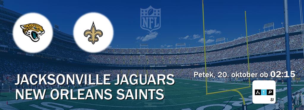 Prenos tekme med Jacksonville Jaguars in New Orleans Saints v živo na Arena Sport Premium (petek, 20. oktober ob  02:15 uri).