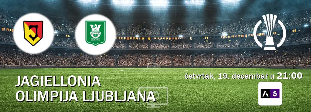 Izravni prijenos utakmice Jagiellonia i Olimpija Ljubljana pratite uživo na Arena Sport 5 (četvrtak, 19. decembar u  21:00).