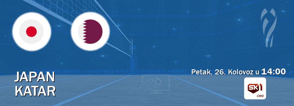 Izravni prijenos utakmice Japan i Katar pratite uživo na Sportklub 1 (Petak, 26. Kolovoz u  14:00).