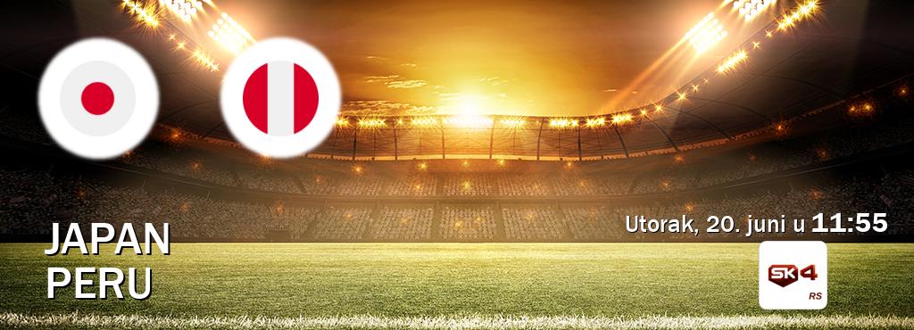 Izravni prijenos utakmice Japan i Peru pratite uživo na Sportklub 4 (utorak, 20. juni u  11:55).