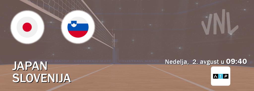 Izravni prijenos utakmice Japan i Slovenija pratite uživo na Arena Premium 1 (nedelja,  2. avgust u  09:40).