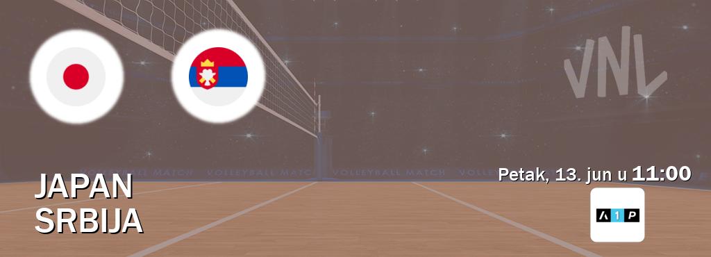 Izravni prijenos utakmice Japan i Srbija pratite uživo na Arena Premium 1 (petak, 13. jun u  11:00).