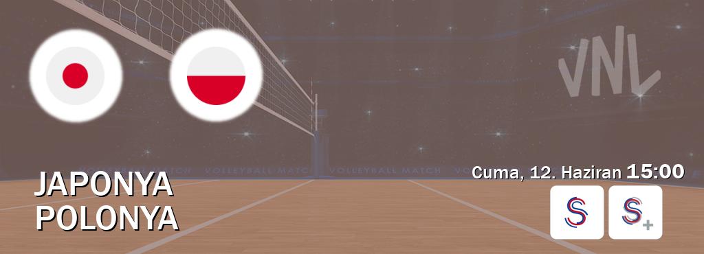 Karşılaşma Japonya - Polonya S Sport ve S Sport +'den canlı yayınlanacak (Cuma, 12. Haziran  15:00).
