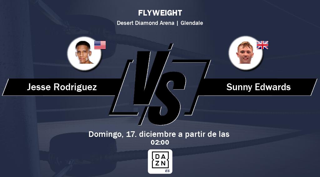 Jesse Rodriguez vs Sunny Edwards se podrá ver en vivo por DAZN España.