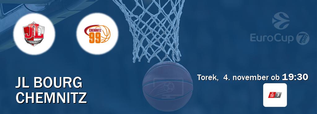 Dvoboj JL Bourg in Chemnitz s prenosom tekme v živo na Sport TV 3. Dvoboj JL Bourg in Chemnitz s prenosom tekme v živo na Sport TV 3.