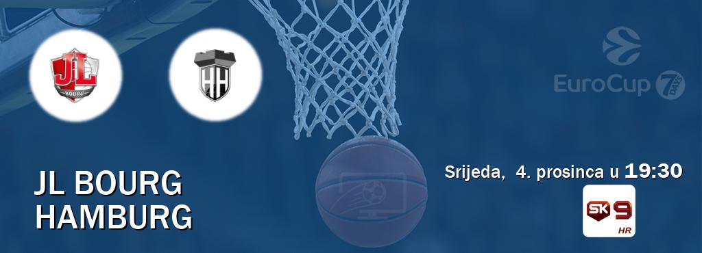 Izravni prijenos utakmice JL Bourg i Hamburg pratite uživo na Sportklub 9 (srijeda,  4. prosinca u  19:30).