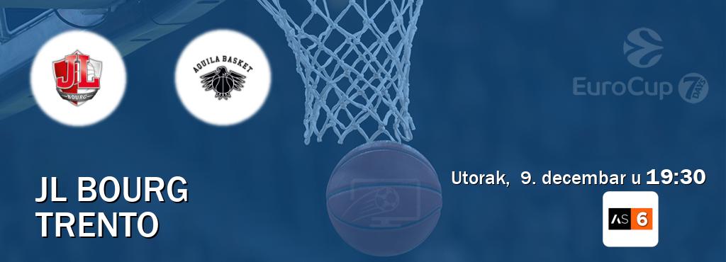 Izravni prijenos utakmice JL Bourg i Trento pratite uživo na Arena Sport 6 (utorak, 9. decembar u 19:30). Izravni prijenos utakmice JL Bourg i Trento pratite uživo na Arena Sport 6 (utorak, 9. decembar u 19:30).