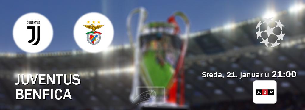 Izravni prijenos utakmice Juventus i Benfica pratite uživo na Arena Premium 2 (sreda, 21. januar u  21:00).
