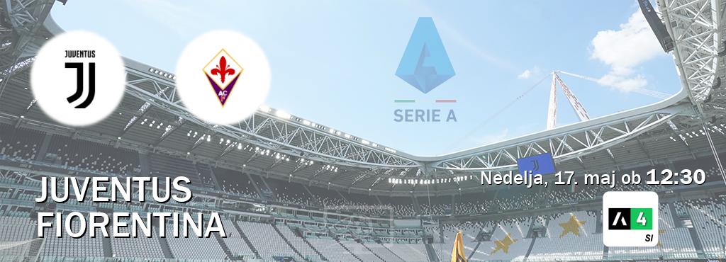 Juventus in Fiorentina v živo na Arena Sport 4. Prenos tekme bo v nedelja, 17. maj ob 12:30 Juventus in Fiorentina v živo na Arena Sport 4. Prenos tekme bo v nedelja, 17. maj ob 12:30