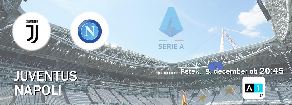 Prenos tekme med Juventus in Napoli v živo na Arena Sport 1 (petek,  8. december ob  20:45 uri).