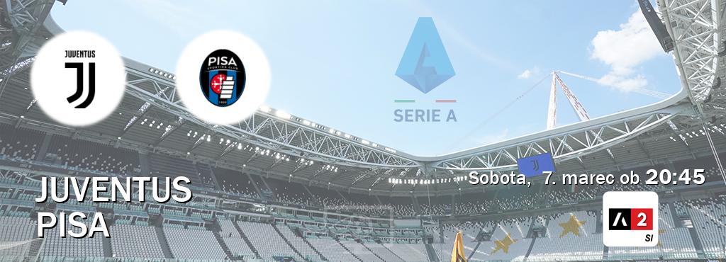 Juventus in Pisa v živo na Arena Sport 2. Prenos tekme bo v sobota,  7. marec ob  20:45