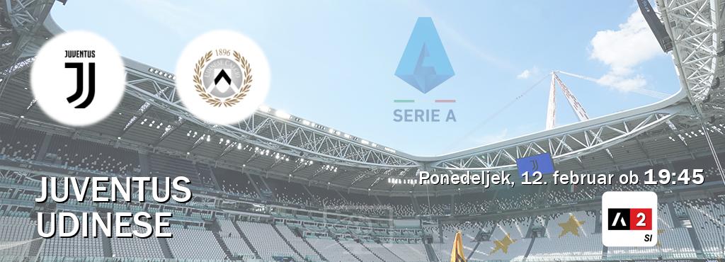 Juventus in Udinese v živo na Arena Sport 2. Prenos tekme bo v ponedeljek, 12. februar ob  19:45