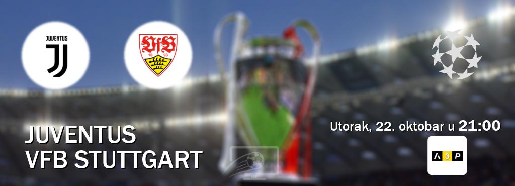 Izravni prijenos utakmice Juventus i VfB Stuttgart pratite uživo na Arena Premium 3 (utorak, 22. oktobar u  21:00).