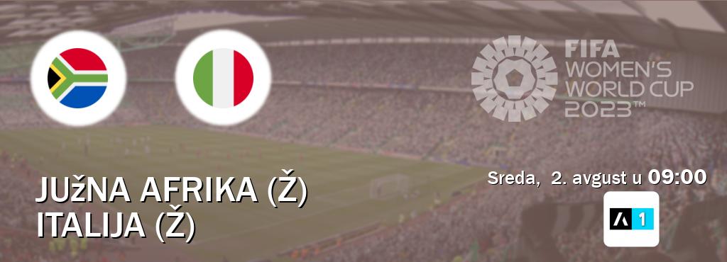 Izravni prijenos utakmice Južna Afrika (Ž) i Italija (Ž) pratite uživo na Arena Sport 1 (sreda,  2. avgust u  09:00).